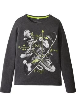 T-shirt Manches Longues Garçon à Imprimé