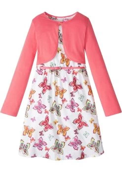 Robe Fille + Ceinture + Boléro Fille (Ens. 3 Pces.)