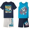 T-shirt + Débardeur + Bermudas Garçon (Ens. 4 Pces.) 2 T-shirt + Débardeur + Bermudas Garçon (Ens. 4 Pces.) -Bpc Bonprix Collection 17285208 bqvGJkZK