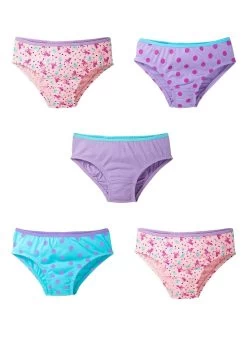Lot De 5 Slips Fille -Bpc Bonprix Collection 17300396 4j51sc7S