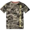 T-shirt Garçon à Imprimé Camouflage En Coton -Bpc Bonprix Collection 17311021 MoBch2lN