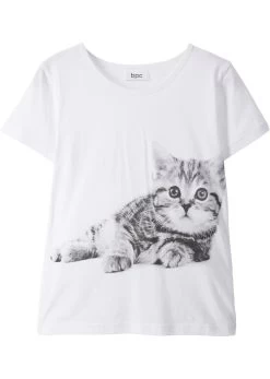 T-shirt Fille En Coton