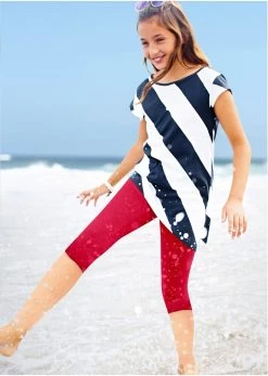 Top Long Fille Et Legging 3/4 (Ens. 2 Pces.) -Bpc Bonprix Collection 18037174 AxRZTqwa