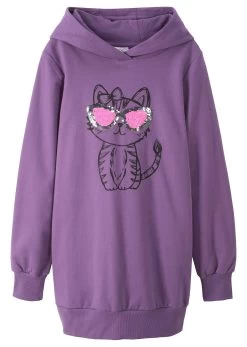 Robe Sweat-shirt Fille à Paillettes Réversibles -Bpc Bonprix Collection 18204725 ZQUImabK