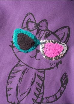 Robe Sweat-shirt Fille à Paillettes Réversibles -Bpc Bonprix Collection 18204729 HHaVH3pL