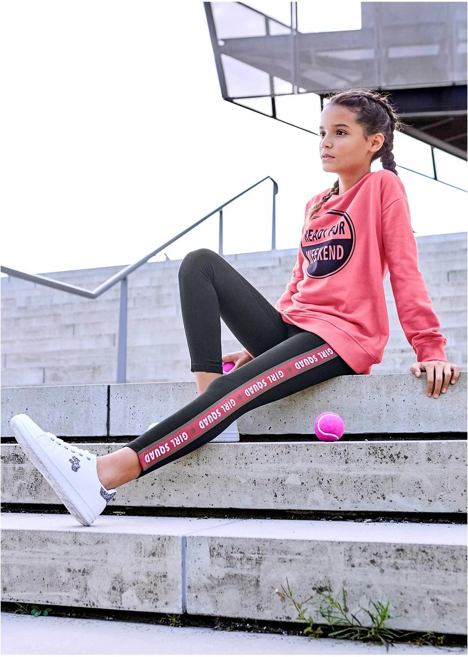 Legging à Bandes Contrastantes 8 Legging à Bandes Contrastantes – Image 6