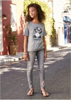 T-shirt à épaules Découpées -Bpc Bonprix Collection 19050249 Z3gQyIRs