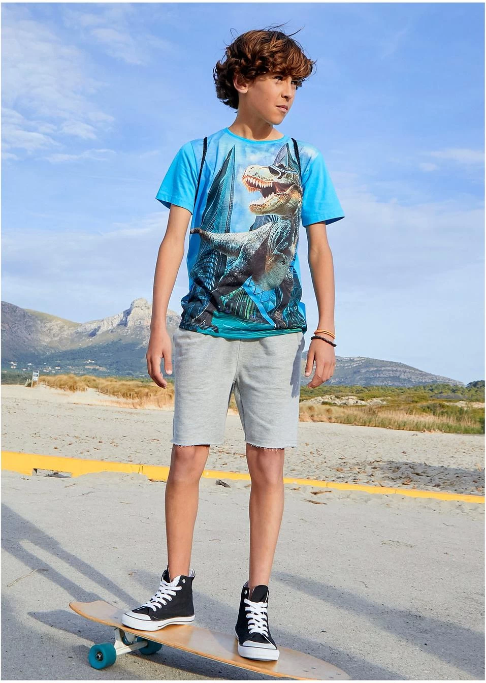 T-shirt à Imprimé Dino 7 T-shirt à Imprimé Dino – Image 6