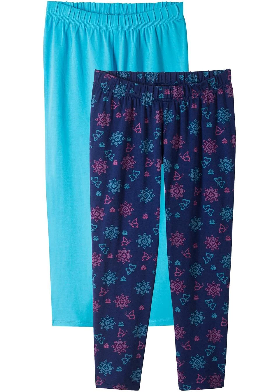 Lot De 2 Leggings 3/4 Fille 3 Lot De 2 Leggings 3/4 Fille