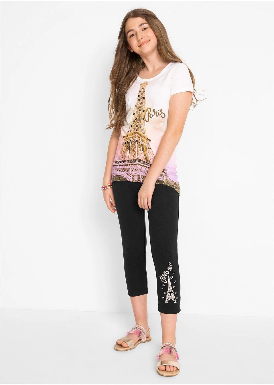 T-shirt + Legging 3/4 (Ens. 2 Pces.) 4 T-shirt + Legging 3/4 (Ens. 2 Pces.) – Image 2