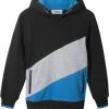 Sweat-shirt Garçon à Capuche Style Color Block
