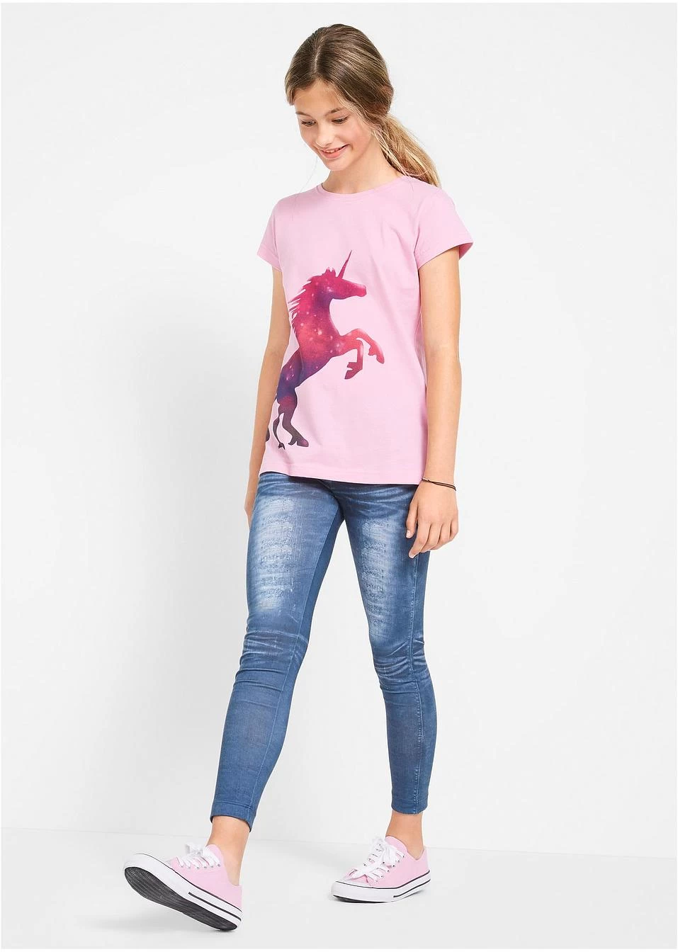 Legging Fille Imprimé Jean 6 Legging Fille Imprimé Jean – Image 4