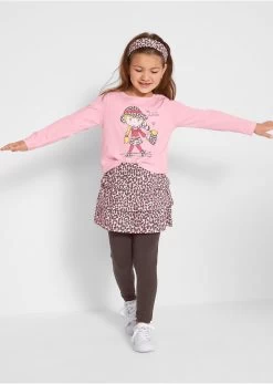 T-shirt, Jupe, Legging, Bandeau Fille (Ens. 4 Pces.) -Bpc Bonprix Collection 19240551 L6WhfyTk