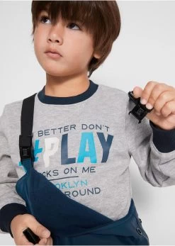 Pantalon De Pluie Thermo à Bretelles Garçon -Bpc Bonprix Collection 19240640 NRGoogGR