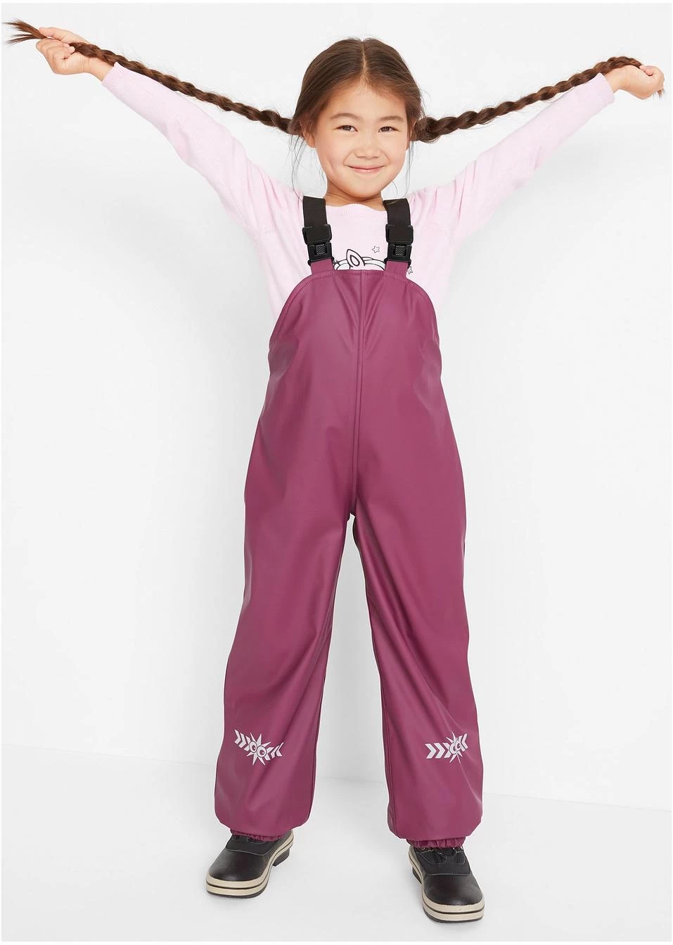 Pantalon De Pluie Thermo à Bretelles Fille 4 Pantalon De Pluie Thermo à Bretelles Fille – Image 2