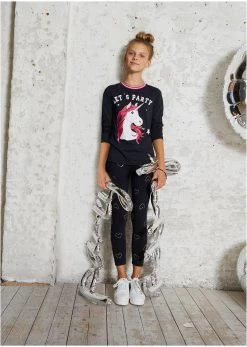 Legging Avec Pierres Brillantes Fille -Bpc Bonprix Collection 19263963 lufMYOdH