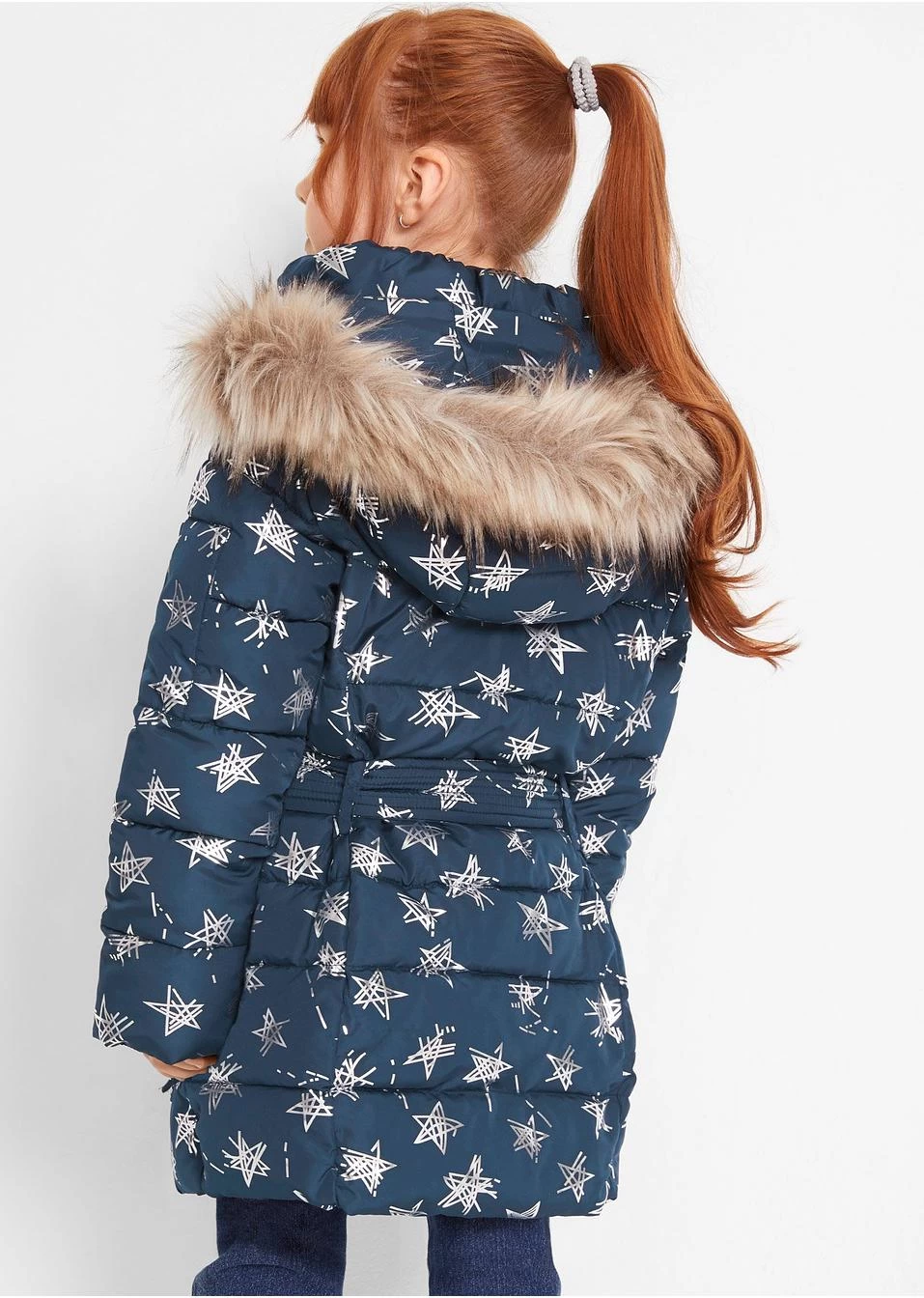 Veste D'hiver Fille à Imprimé étoiles 5 Veste D'hiver Fille à Imprimé étoiles – Image 3