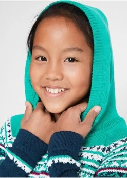 Robe En Maille Fille à Capuche -Bpc Bonprix Collection 19273534 jK7IiIIC