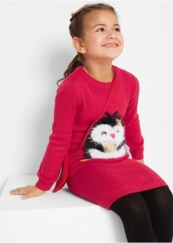 Robe En Maille Fille Avec Sac (Ens. 2 Pces.) -Bpc Bonprix Collection 19293742 lZ7fWWWR