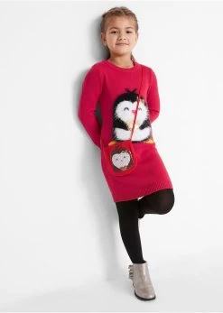 Robe En Maille Fille Avec Sac (Ens. 2 Pces.) -Bpc Bonprix Collection 19293797 b9lklJj5