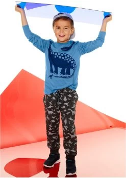 T-shirt Manches Longues Garçon à Imprimé Dino -Bpc Bonprix Collection 19303759 GqFMWznz