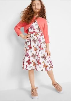 Robe Fille + Ceinture + Boléro Fille (Ens. 3 Pces.) -Bpc Bonprix Collection 19323287 PkepqA5j