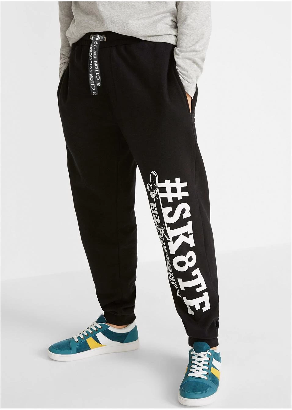 Pantalon Sweat Garçon Avec Imprimé Cool Coton 4 Pantalon Sweat Garçon Avec Imprimé Cool Coton – Image 2