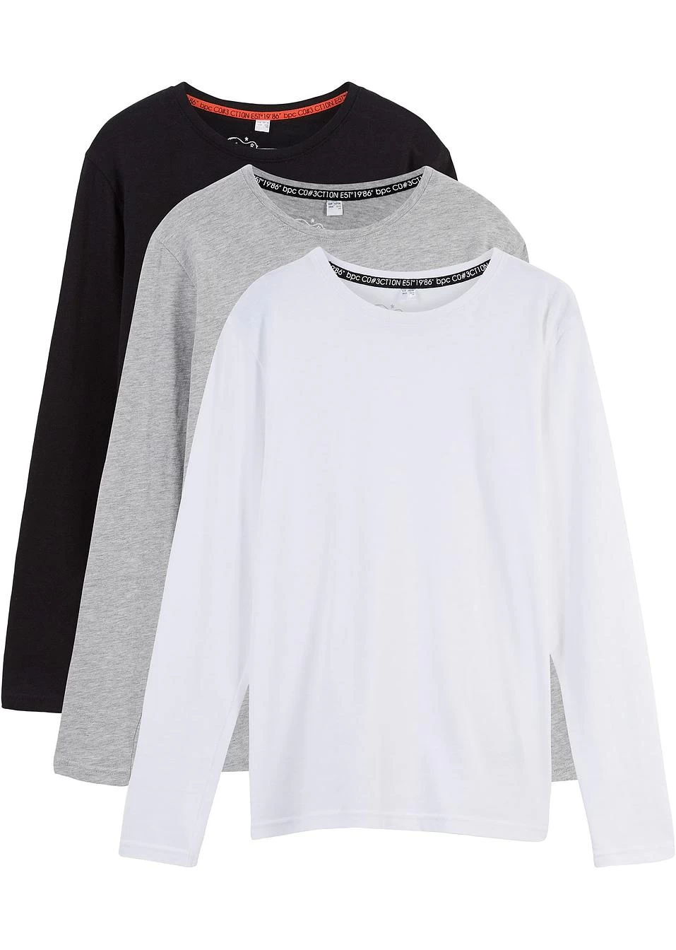 Lot De 3 T-shirts Manches Longues Garçon 3 Lot De 3 T-shirts Manches Longues Garçon