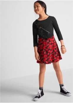 Robe Fille En Jersey Coton, Manches 3/4 11 Robe Fille En Jersey Coton, Manches 3/4 -Bpc Bonprix Collection 19346876 dRgetedv