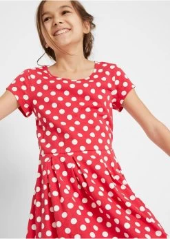 Robe T-shirt Fille à Pois -Bpc Bonprix Collection 19356993 X0iUFviy