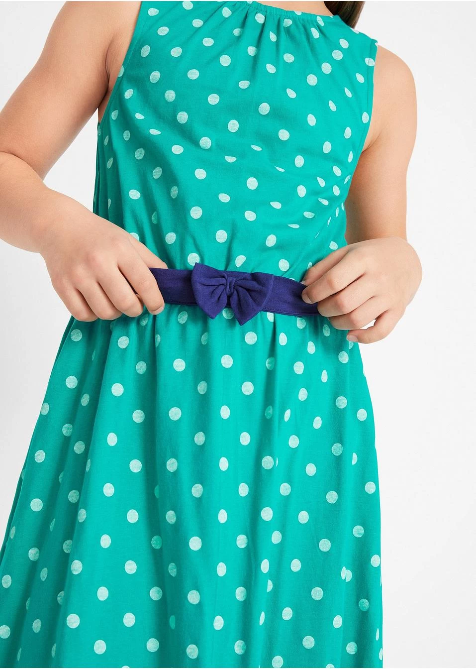 Robe En Jersey Fille En Coton 7 Robe En Jersey Fille En Coton – Image 5