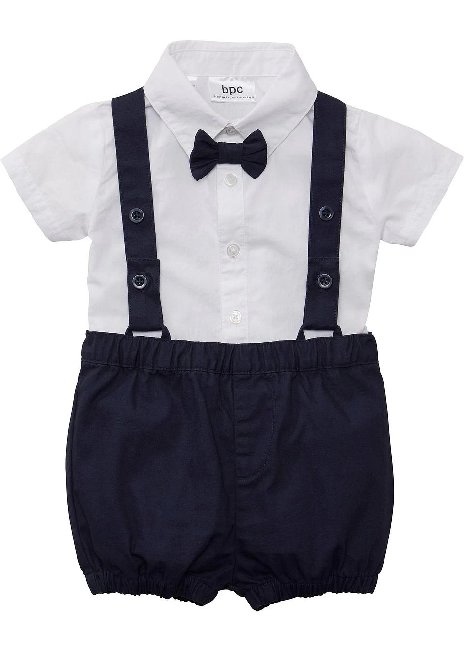 Chemise Bébé + Nœud Papillon + Short (Ens. 3 Pces) 3 Chemise Bébé + Nœud Papillon + Short (Ens. 3 Pces)