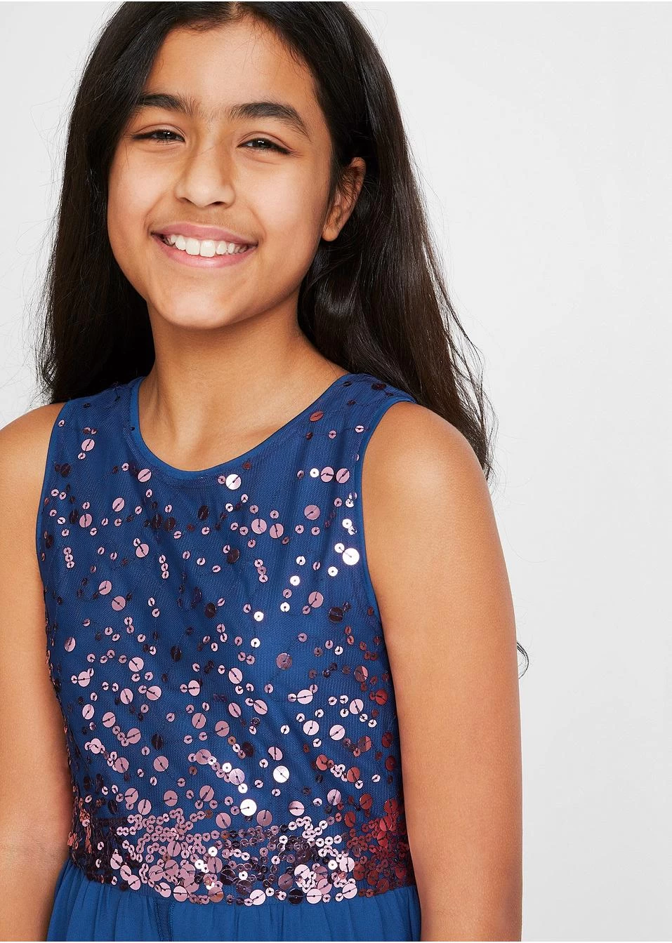 Robe De Fête Fille Avec Traîne En Tulle 7 Robe De Fête Fille Avec Traîne En Tulle – Image 5