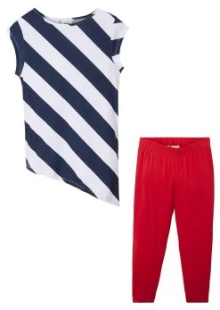 Top Long Fille Et Legging 3/4 (Ens. 2 Pces.) -Bpc Bonprix Collection 20041364 BQHdObok