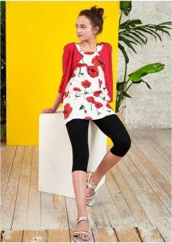 Robe Fille Et Legging 3/4 (Ens. 2 Pces.) Avec Coton -Bpc Bonprix Collection 20053919 r92fCQF8