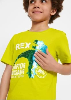 T-shirt Garçon à Paillettes Réversibles + Bermuda (Ens. 2 Pces.) -Bpc Bonprix Collection 20056292 RzVljSLm