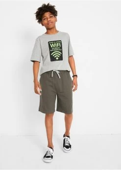 T-shirt Et Bermuda Sweat Garçon (Ens. 2 Pces.) -Bpc Bonprix Collection 20056301 9xJq0fep