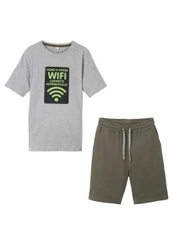 T-shirt Et Bermuda Sweat Garçon (Ens. 2 Pces.) -Bpc Bonprix Collection 20067650 CT2Rr4Z6