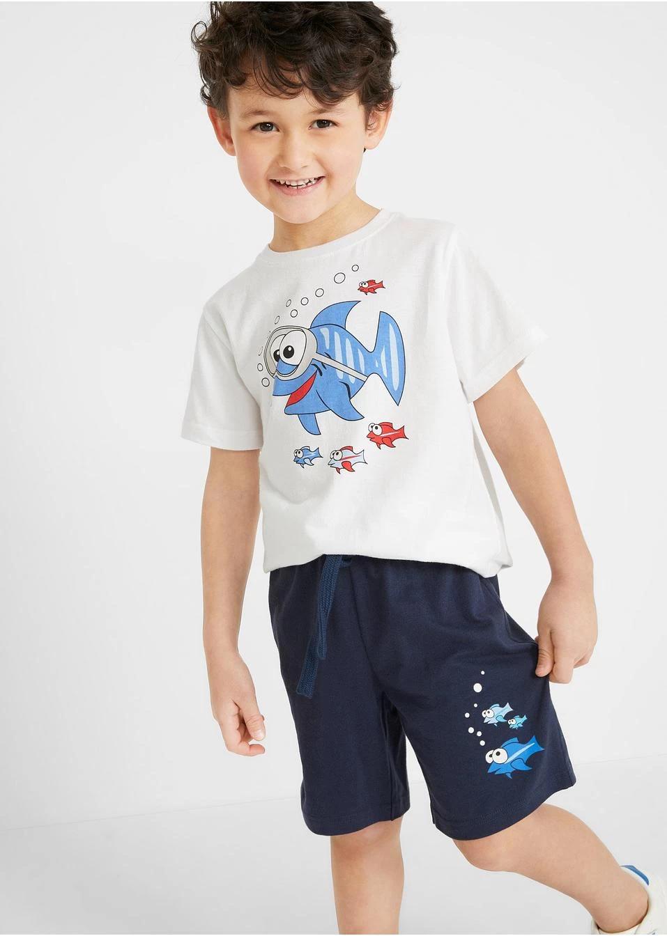 T-shirt Et Bermuda Garçon (Ens. 2 Pces.) 4 T-shirt Et Bermuda Garçon (Ens. 2 Pces.) – Image 2