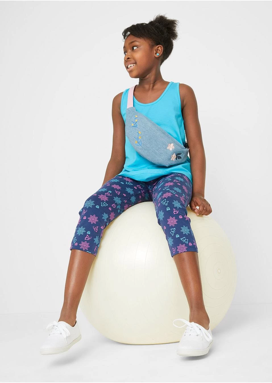 Lot De 2 Leggings 3/4 Fille 6 Lot De 2 Leggings 3/4 Fille – Image 4