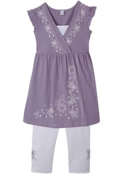 Robe Portefeuille Fille Et Legging (Ens. 2 Pces.)