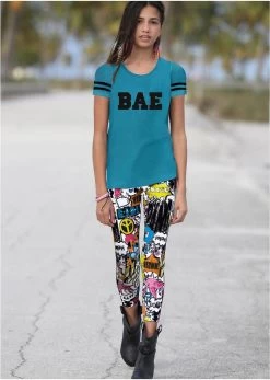 Lot De 2 Leggings Fille -Bpc Bonprix Collection 20096437 zeb8moFD