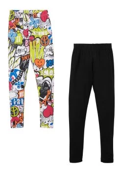 Lot De 2 Leggings Fille -Bpc Bonprix Collection 20109972 ZZMnX3bt