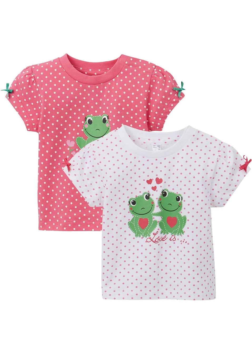 Lot De 2 T-shirts Bébé En Coton 3 Lot De 2 T-shirts Bébé En Coton