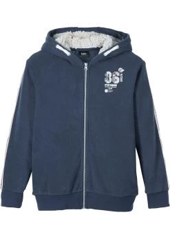 Gilet Sweat Garçon Avec Polaire Peluche