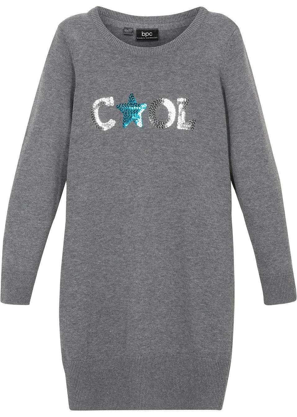 Robe En Maille à Paillettes Fille 3 Robe En Maille à Paillettes Fille