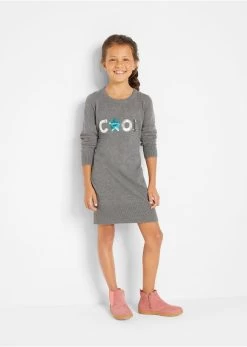 Robe En Maille à Paillettes Fille 10 Robe En Maille à Paillettes Fille -Bpc Bonprix Collection 20188701 3X0xSJrE