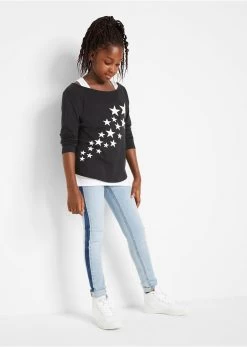 T-shirt Fille Avec Top (Ens. 2 Pces.) En Coton -Bpc Bonprix Collection 20191183 r4h28Is1