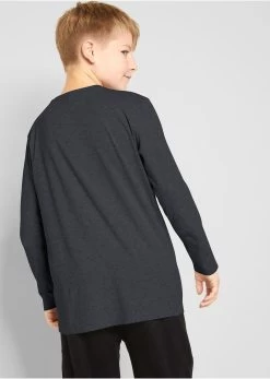 Lot De 2 T-shirts Manches Longues Garçon Avec Coton -Bpc Bonprix Collection 20216891 1FC5o0vj