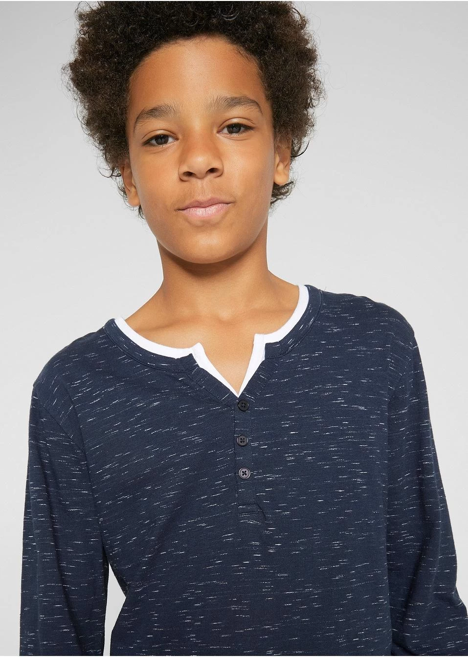 T-shirt Col Henley 7 T-shirt Col Henley – Image 5